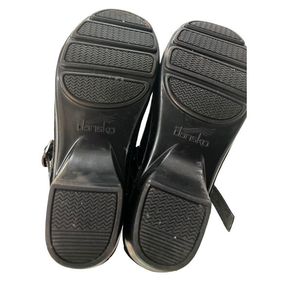 Dansko Savanna Mary Jane Clogs 5.5-6 EU 36 Leather Embroidered Boho Shoes EUC - Picture 11 of 11